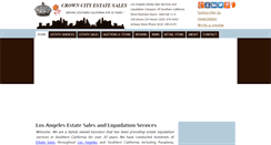 Desktop Screenshot of crowncityestatesales.com